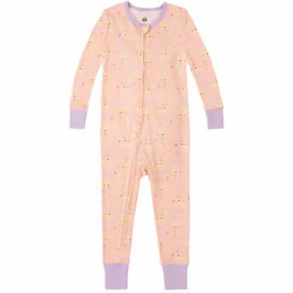 3-pack Kids Headquarters Kids' Cotton Sleepers, Giraffe